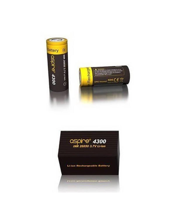 Aspire 26650 (4300 mAh) Battery