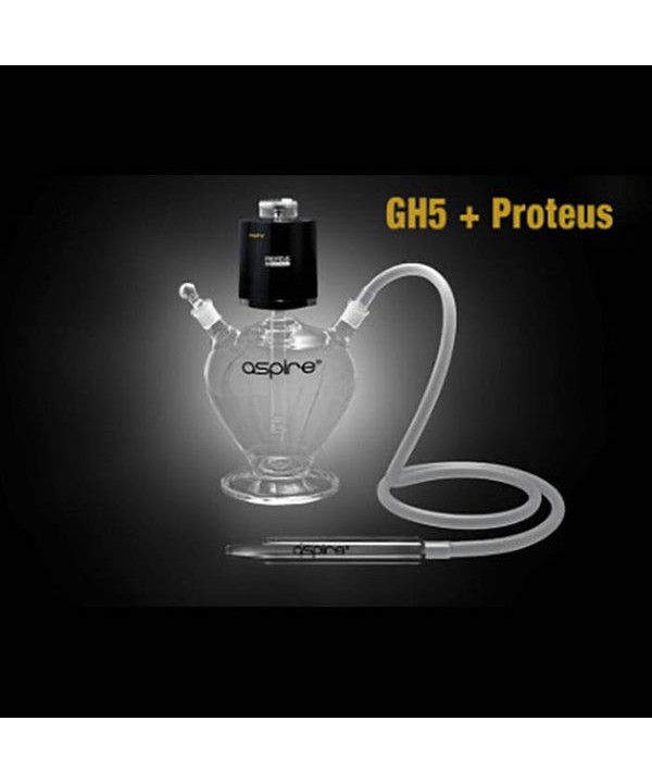 Aspire Glass Hookah - GH5 + Proteus Bundle