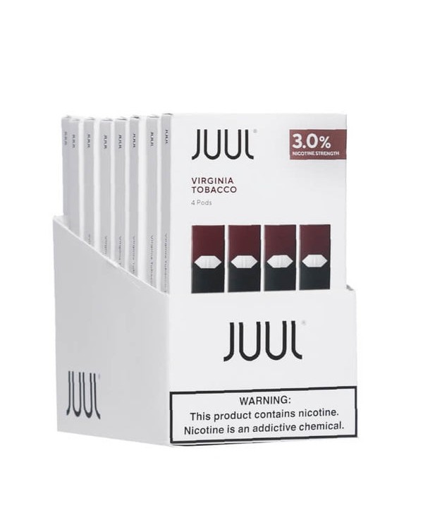 JUUL Virginia Tobacco Pods [3% Nic] (4-Pack)