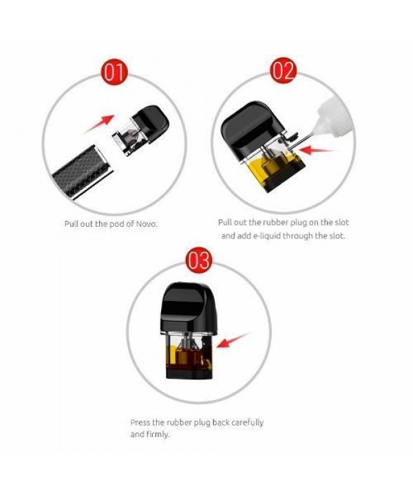 SMOK Novo Replacement Pod (3-Pack)