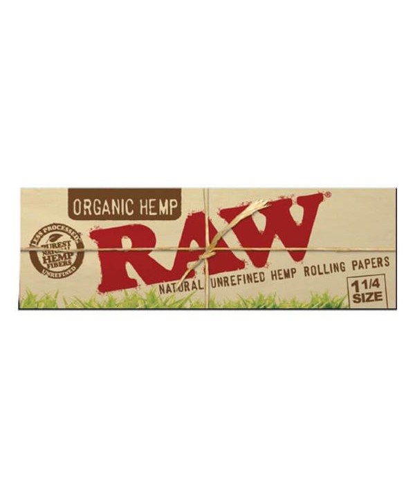 Raw Rolling Papers 1 1/4 Organic Hemp