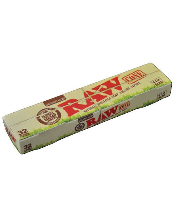 Raw Rolling Papers Organic 1 1/4 Cone