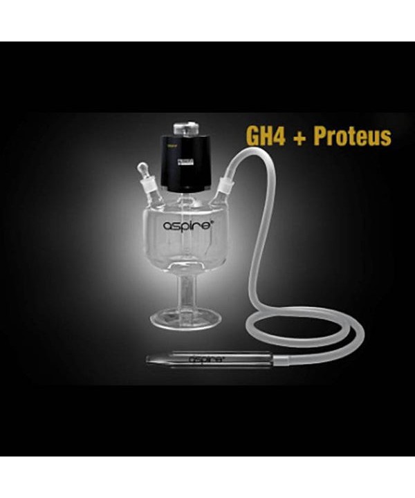 Aspire Glass Hookah - GH4+ Proteus Bundle