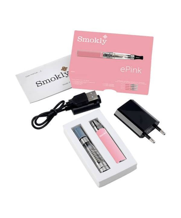 Smokly Vaping E Series 650mah Vaporizer Starter Kit