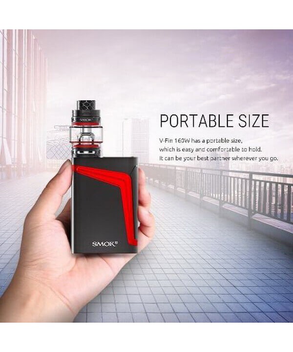 SMOK V Fin Kit W/TFv12 Big Baby Prince Tank