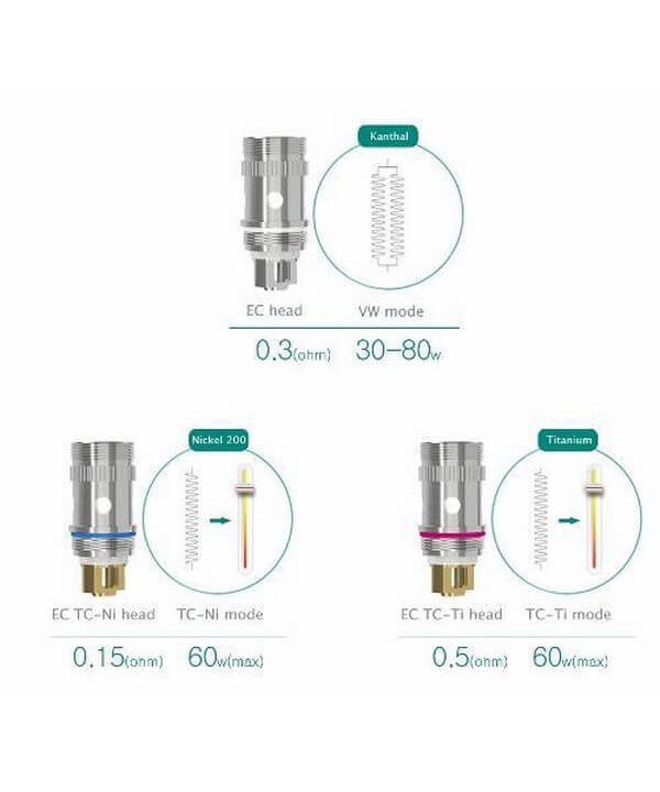 Eleaf Melo 2/ iJust 2 Atomizer Head (5-Pack)