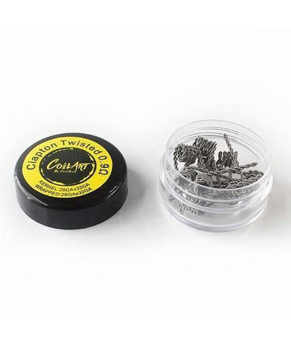 CoilArt Prebuilt Clapton Twisted Coil (10-Pack)