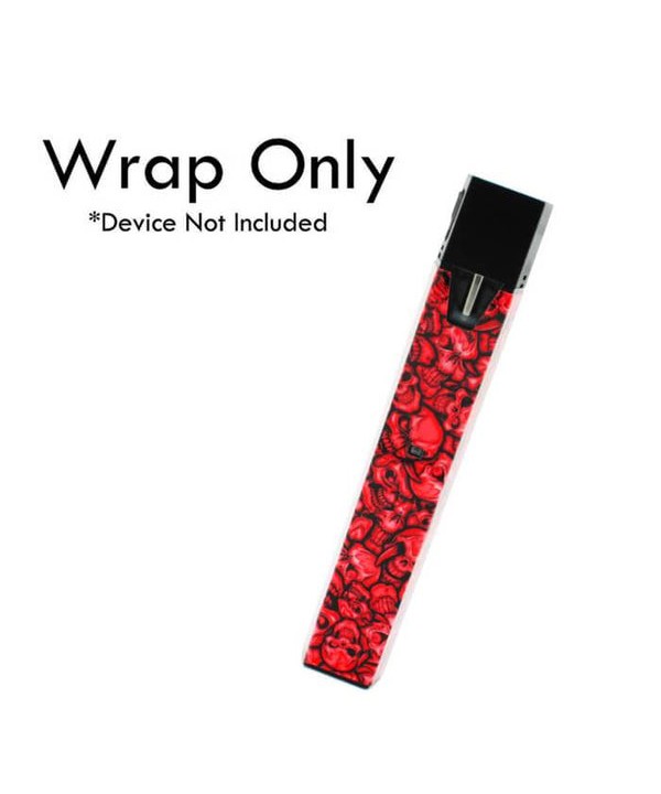 VCG Smok Fit Wraps: Red Skulls