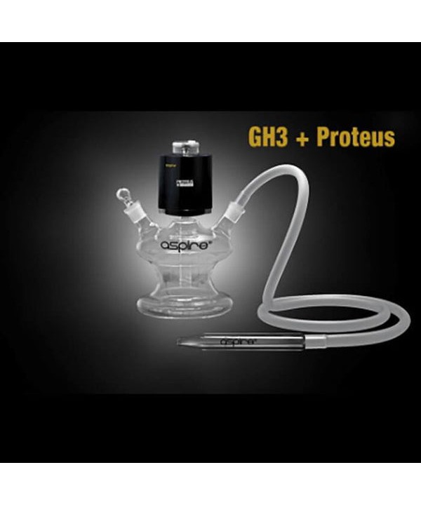 Aspire Glass Hookah - GH3 + Proteus Bundle