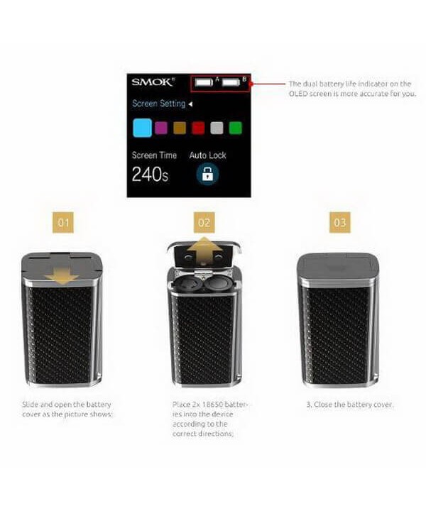 SMOK Majesty Full Kit (Carbon Fiber Edition)