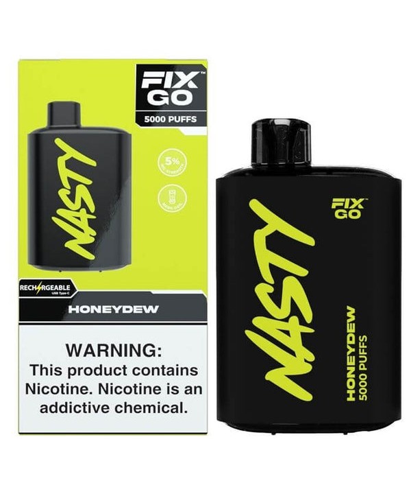 Nasty Fix Go 5000 Puffs Synthetic Nicotine Disposable Vape Pen