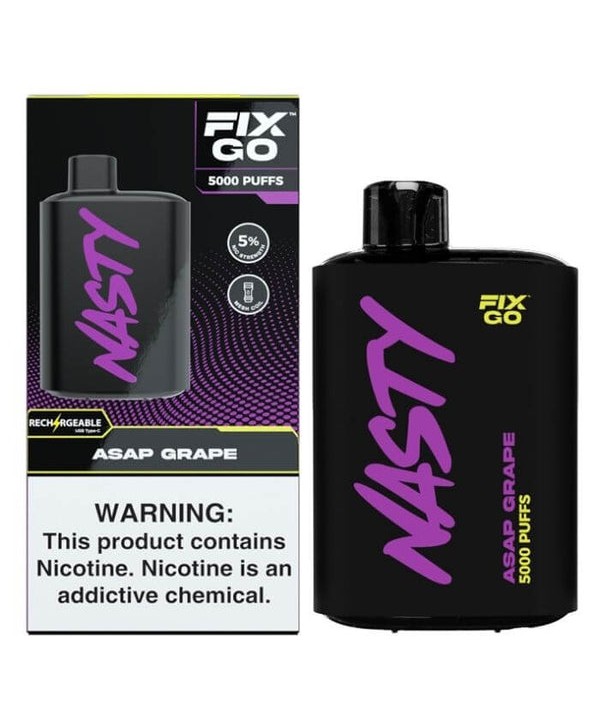 Nasty Fix Go 5000 Puffs Synthetic Nicotine Disposable Vape Pen