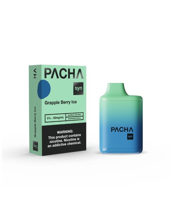 Pacha Syn 4500 Puffs Synthetic Nicotine Disposable Vape Pen