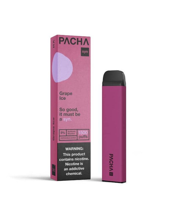 Pacha Syn 1500 Puffs Synthetic Nicotine Disposable Vape Pen