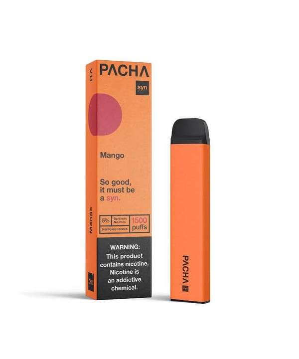 Pacha Syn 1500 Puffs Synthetic Nicotine Disposable Vape Pen