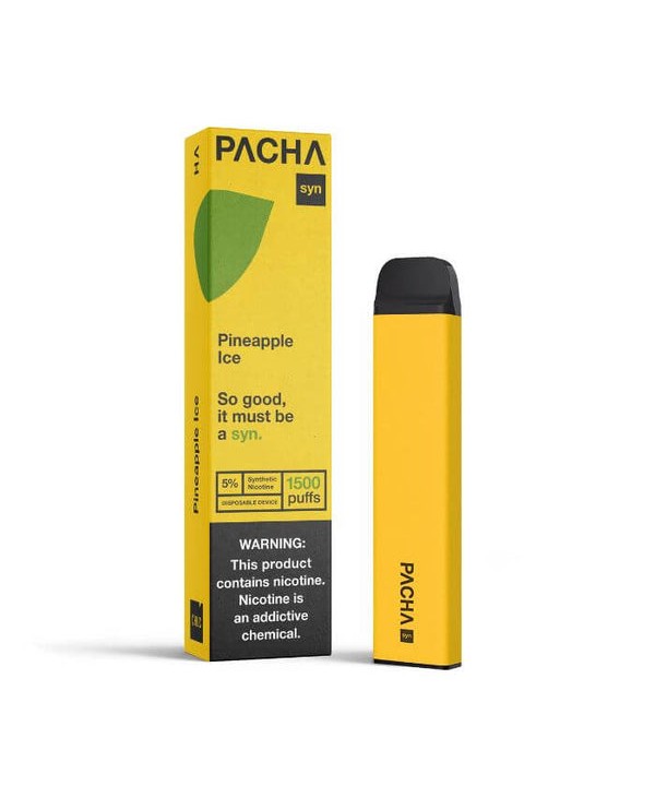 Pacha Syn 1500 Puffs Synthetic Nicotine Disposable Vape Pen