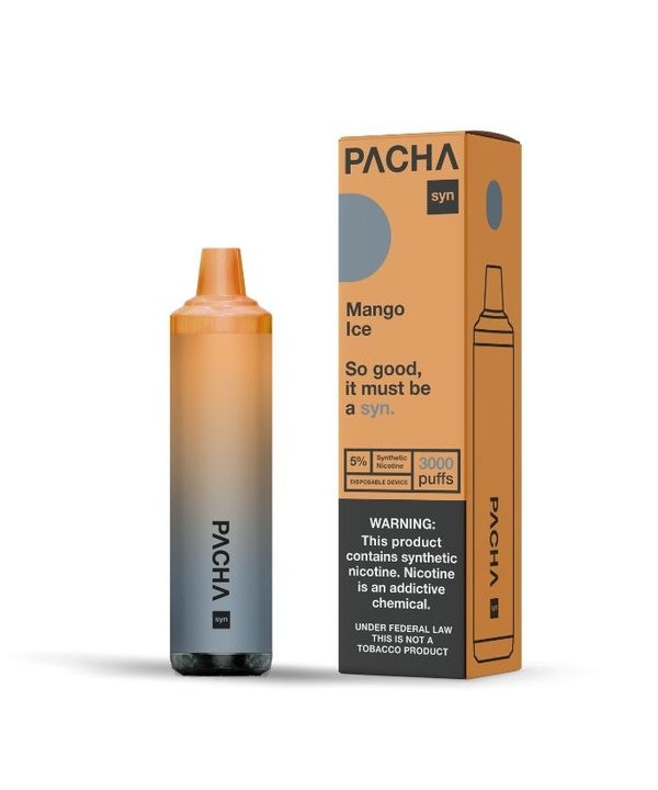 Pacha Syn 3000 Puffs Synthetic Nicotine Disposable Vape Pen