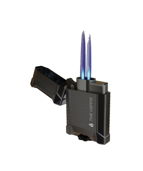 Double Jet Flame Torch Lighter by The Hippie