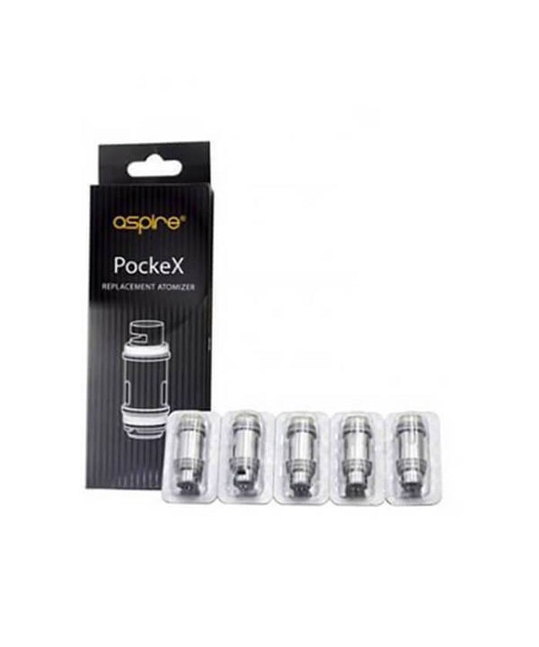 Aspire 0.6 ohm (18-23W) PockeX Coil (5-Pack)