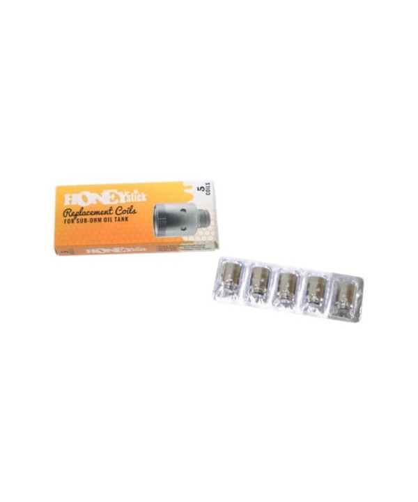 Honey Stick Ceramic Sub-Ohm Coils (5-Pack)