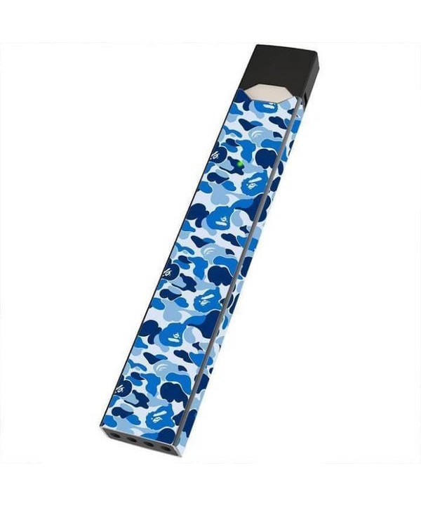 Dr. Wrap Blue Ape Camo Juul Compatible Skin