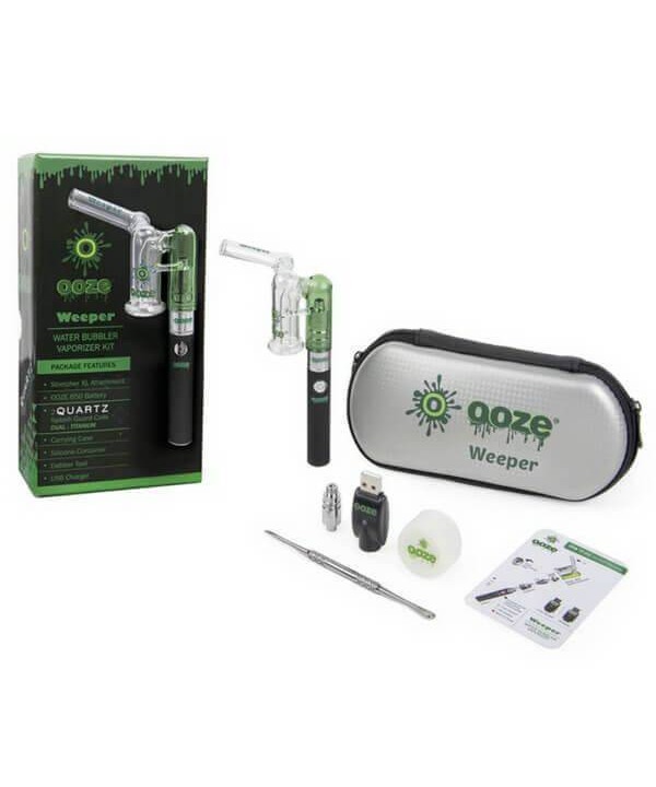 Ooze Vaporizers Weeper Water Bubbler Vaporizer Kit