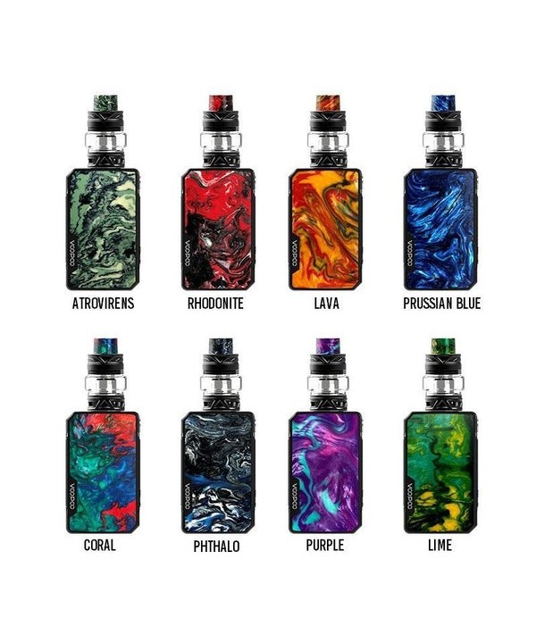 VooPoo DRAG Mini Black Resin Ed 117W TC Full Kit