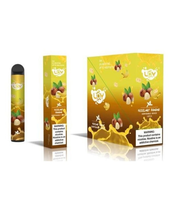 Loy XL Hazelnut Banana Disposable Vape Pen