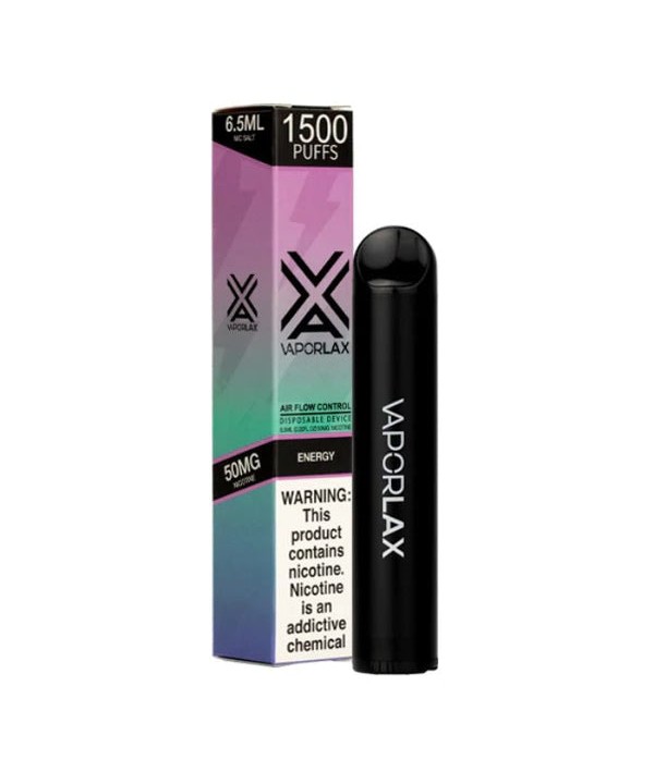 Vaporlax Energy Disposable Vape Pen