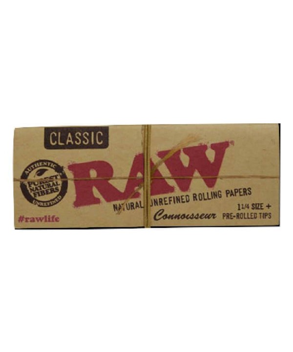Raw Rolling Papers Organic Connoisseur 1 1/4 Tips