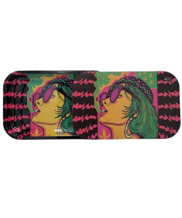 Metal Rolling Tray with Magnet by Alphaa