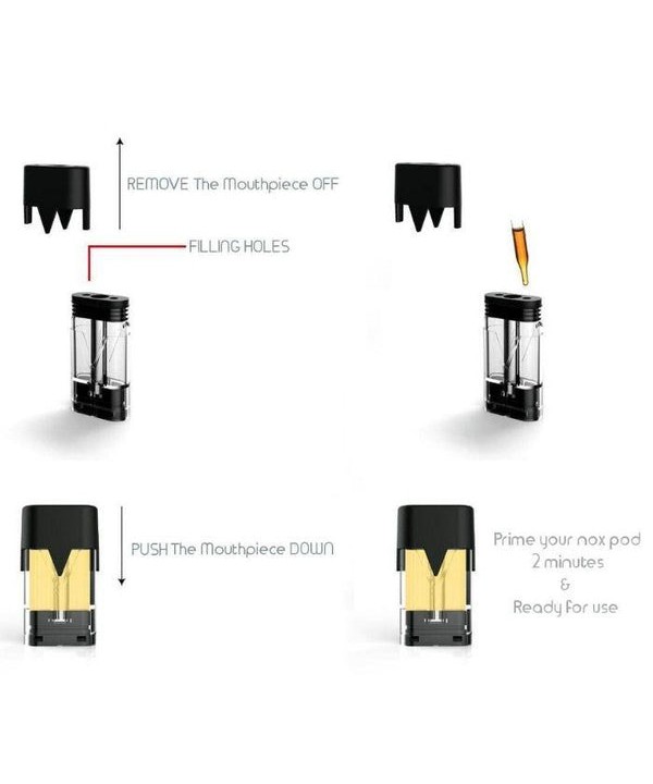 VapeDynamics NOX Refillable Oil Pods