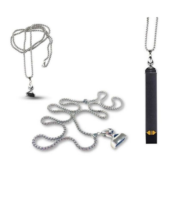 Dr. Wrap Silver Juul Compatible Magnetic Necklace