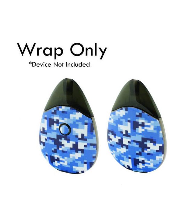 VCG Suorin Drop Wraps: Blue Digi Camo