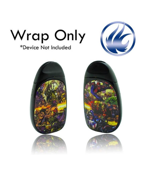 VCG Aspire Cobble Wraps: Superhero Battle