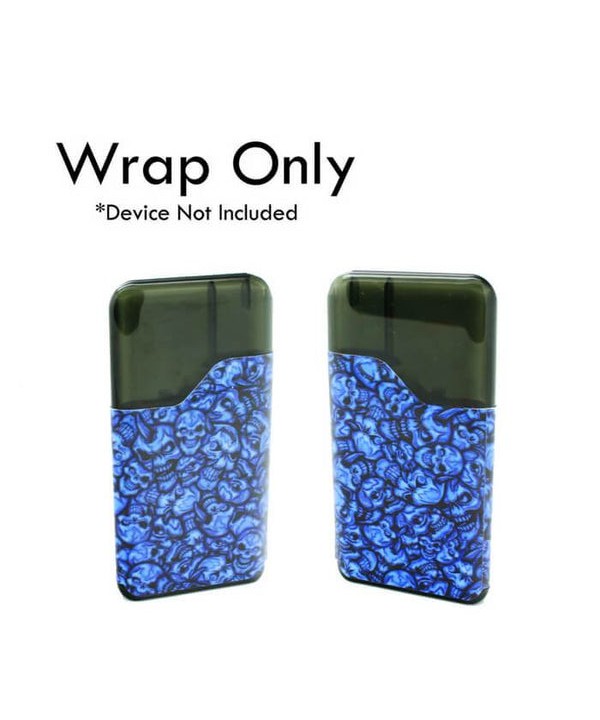 VCG Suorin Air Wraps: Blue Skulls