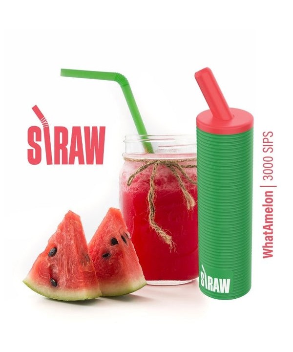 Straw 3000 Sips Synthetic Nicotine Disposable Vape Pen