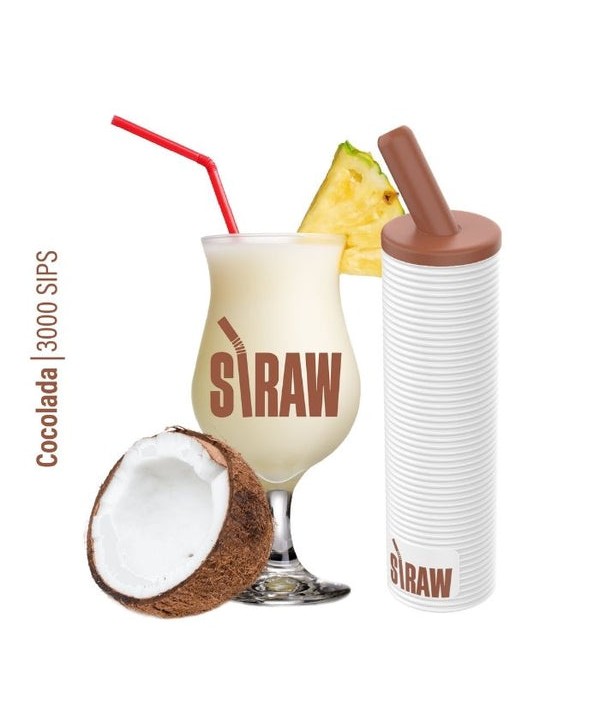Straw 3000 Sips Synthetic Nicotine Disposable Vape Pen