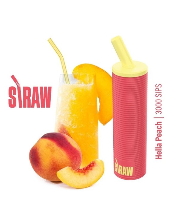 Straw 3000 Sips Synthetic Nicotine Disposable Vape Pen