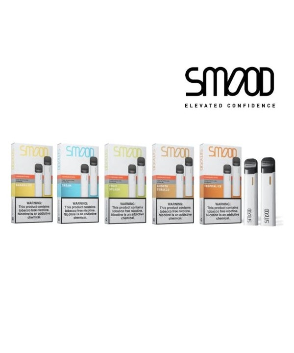 SMOOD 1600 Puffs Tobacco Free Nicotine Disposable ...