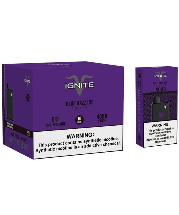 Ignite V40 Synthetic Nicotine Disposable Vape Pen