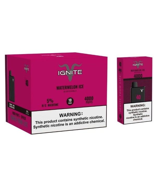 Ignite V40 Synthetic Nicotine Disposable Vape Pen