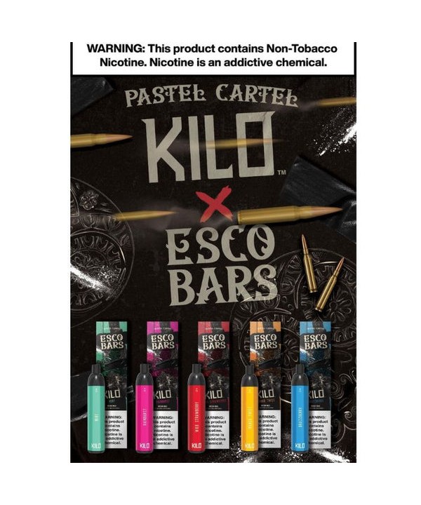 Esco Bars Kilo Tobacco Free Nicotine Disposable Vape Pen