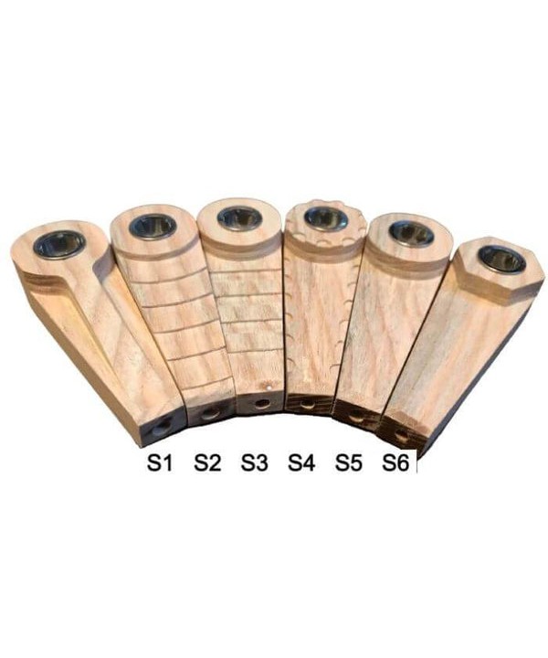 Hardwood Hand Pipe by Illuminate CC