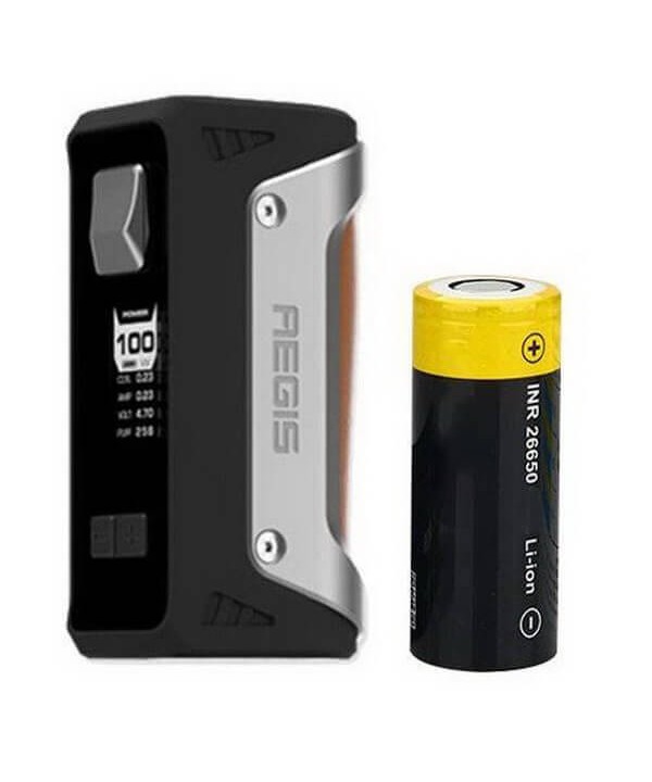 GEEKVAPE Aegis 100W Box Mod w 26650 Battery