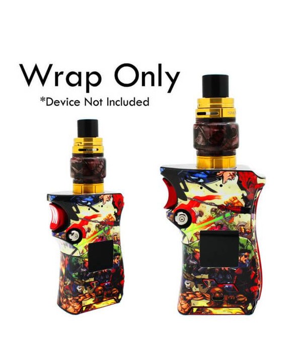 VCG Smok Mag Kit Wraps: Superhero Battle