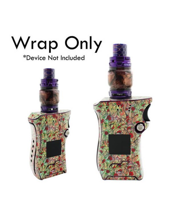 VCG Smok Mag Kit Wraps: Floral #1