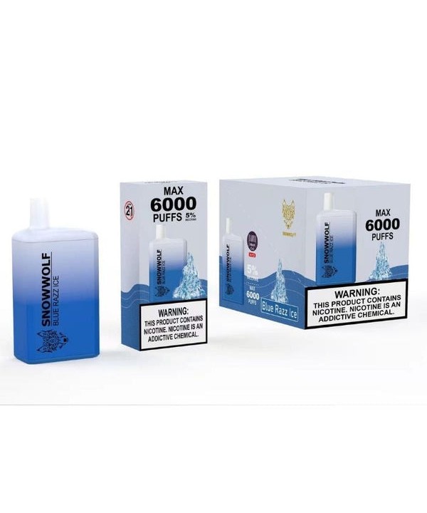 SnowWolf Max 6000 Rechargeable Disposable Vape Pen