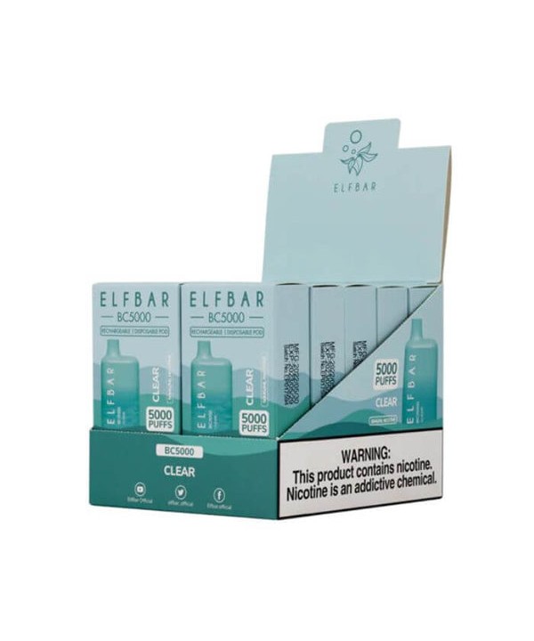 Elf Bar BC 5000 Rechargeable Limited Edition Disposable Vape Pen