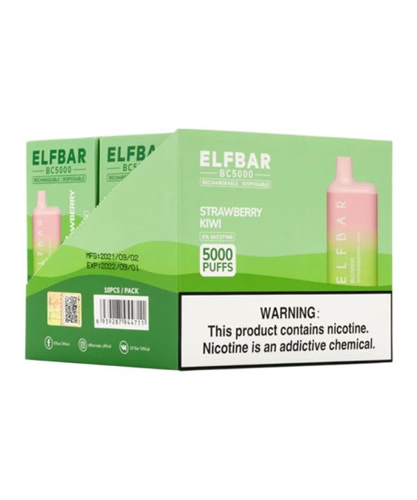 Elf Bar BC 5000 Rechargeable Disposable Vape Pen